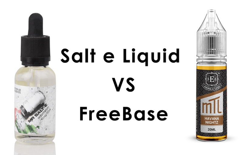 Pod salt vs Nicotine freebase